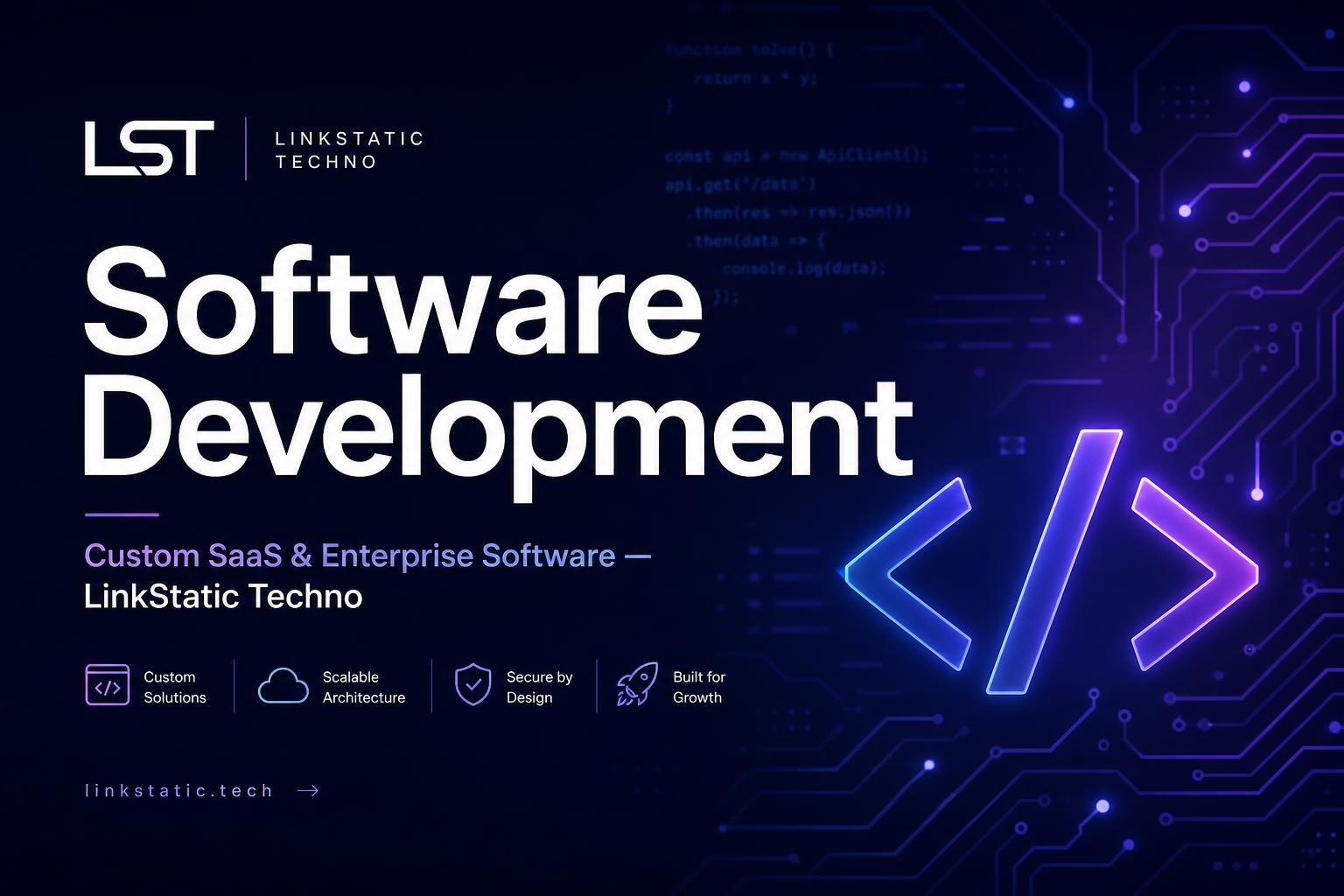 Custom Software Development Company in Jaipur, India | LinkStatic Techno